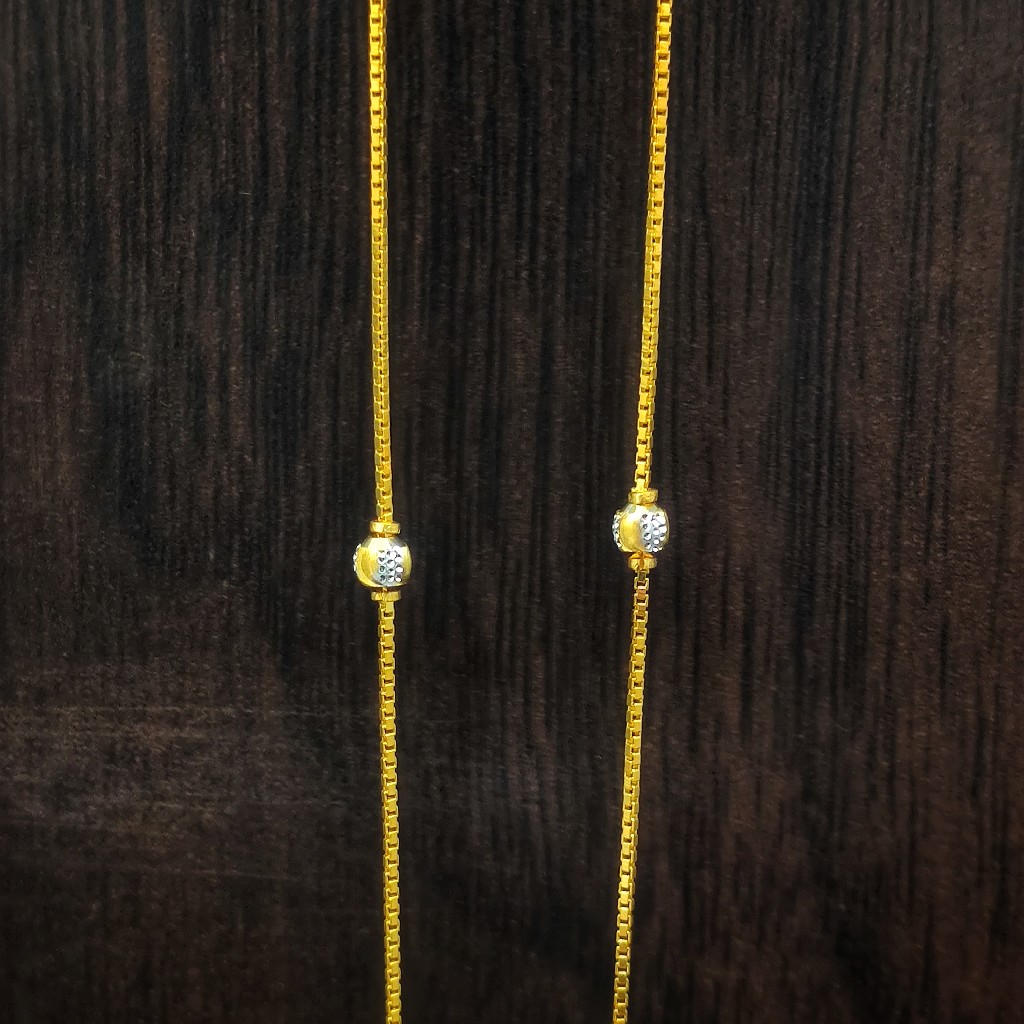 916 gold ladies lightweight chain 5gm - Image 3
