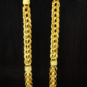 916 gold heavy look chain 20gm