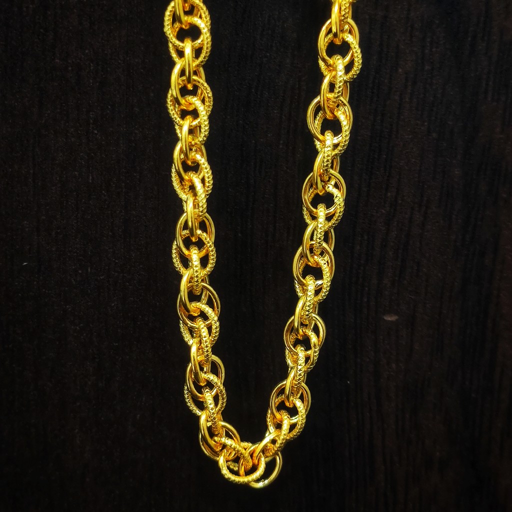 916 gold Indo Italian chain - Image 3