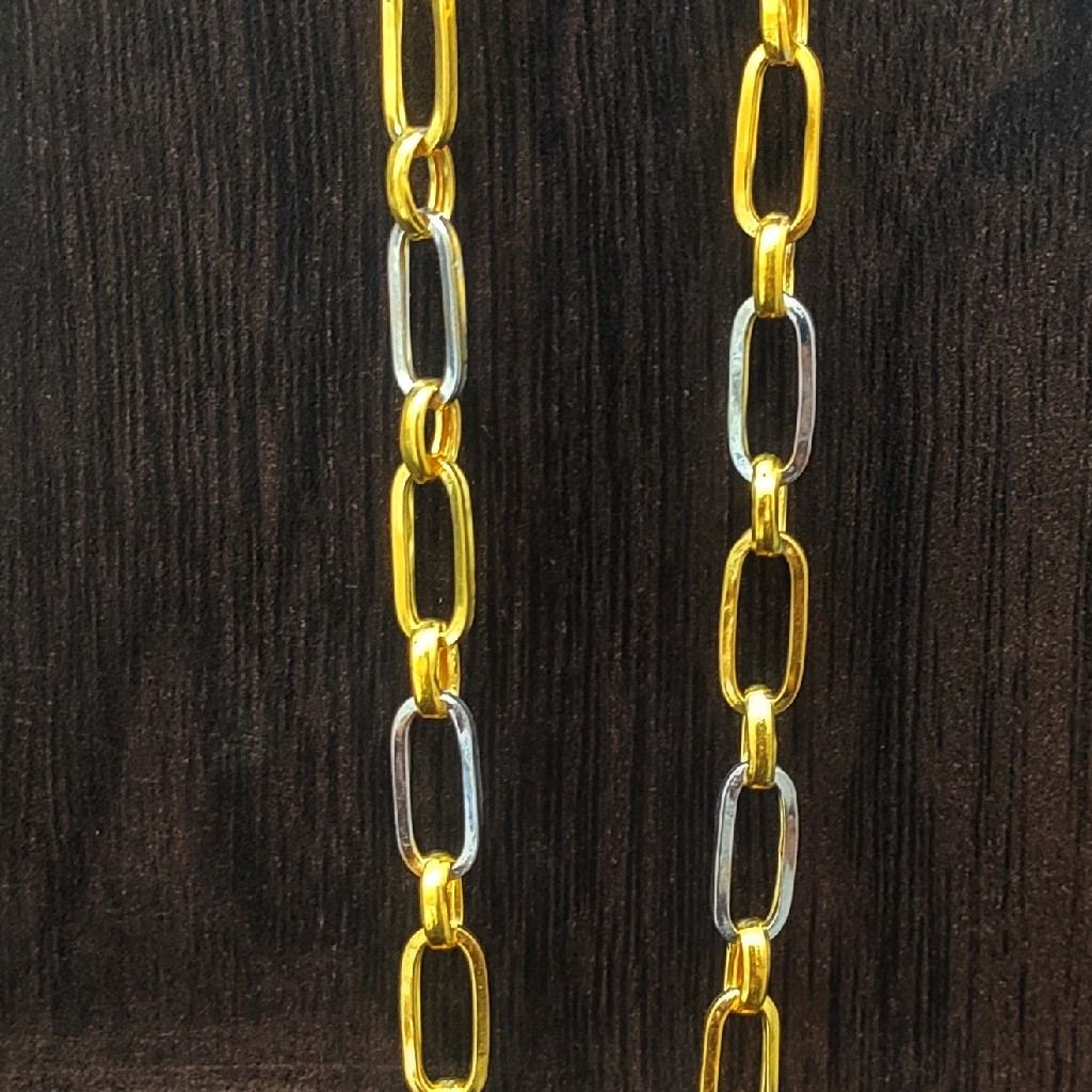 22 carat gold light weight gents chain - Image 3