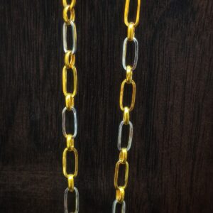 22 carat gold light weight gents chain
