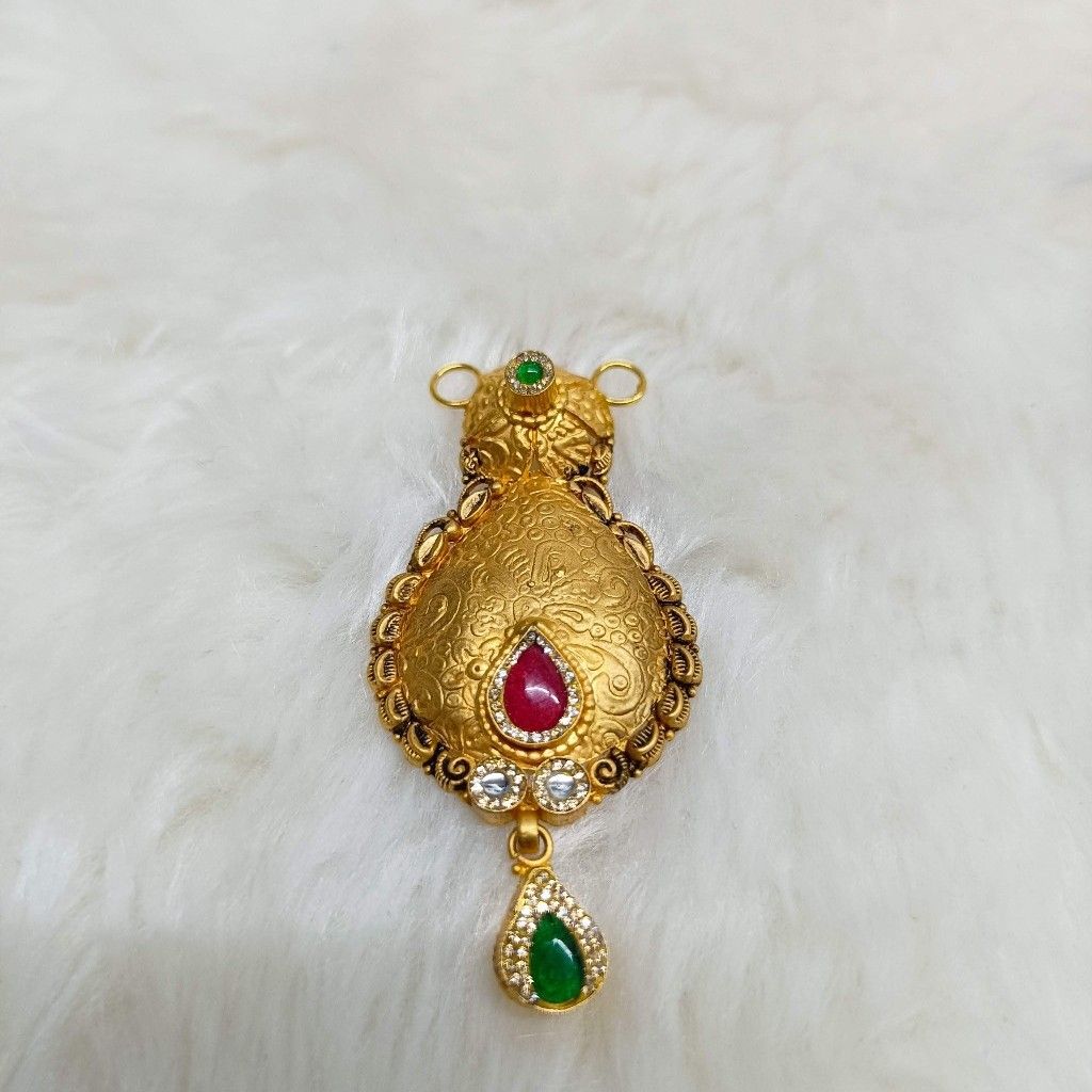 916 Gold Antique Mangalsutra Pendants