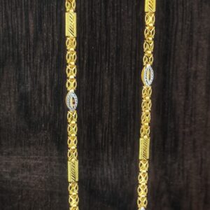 916 gold handmade chain