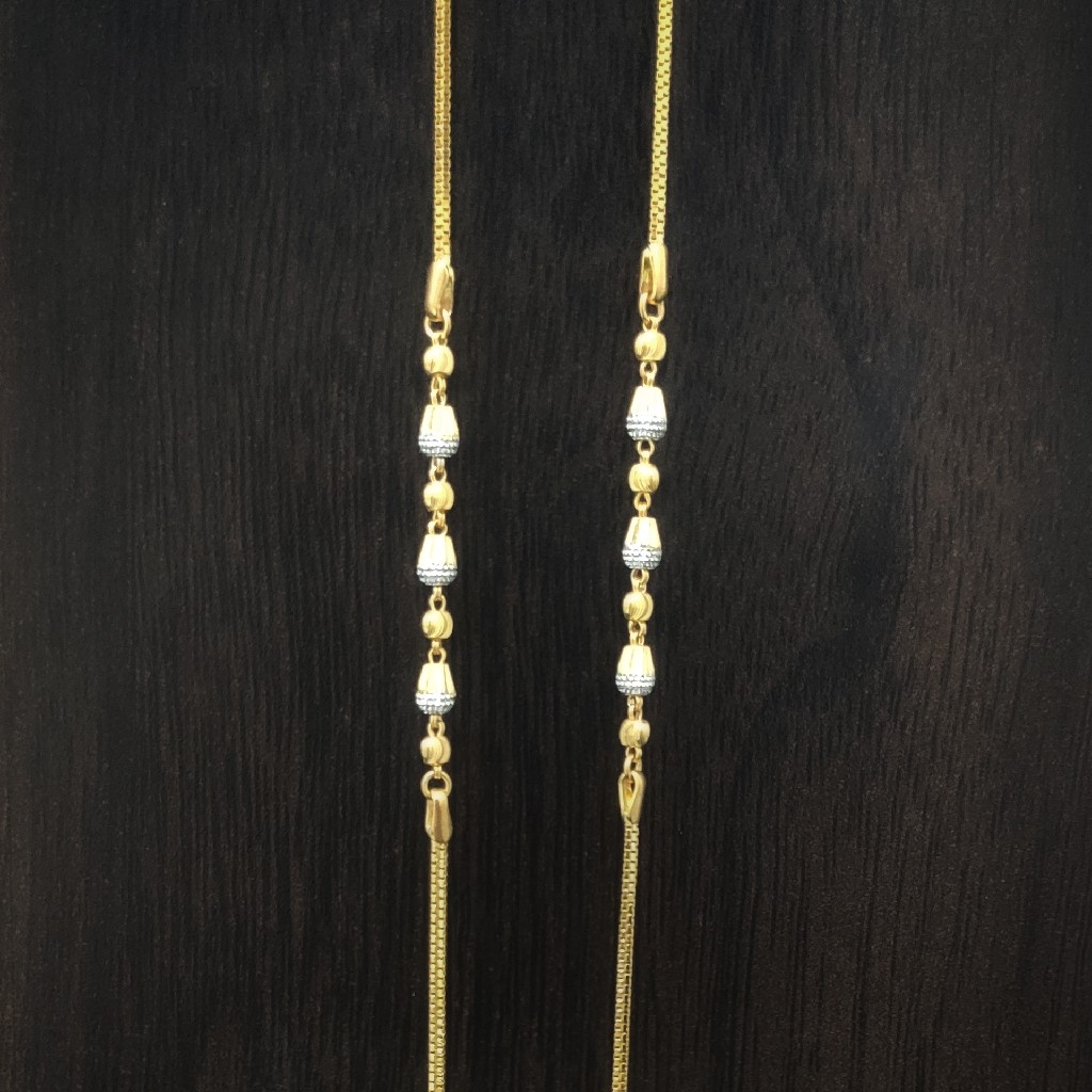 916 gold fancy ball chain - Image 2