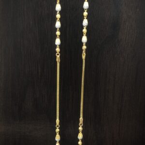 916 gold fancy ball chain
