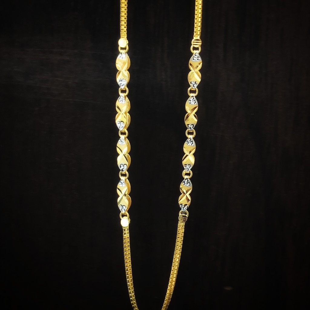 22 carat gold fancy ladies chain - Image 3