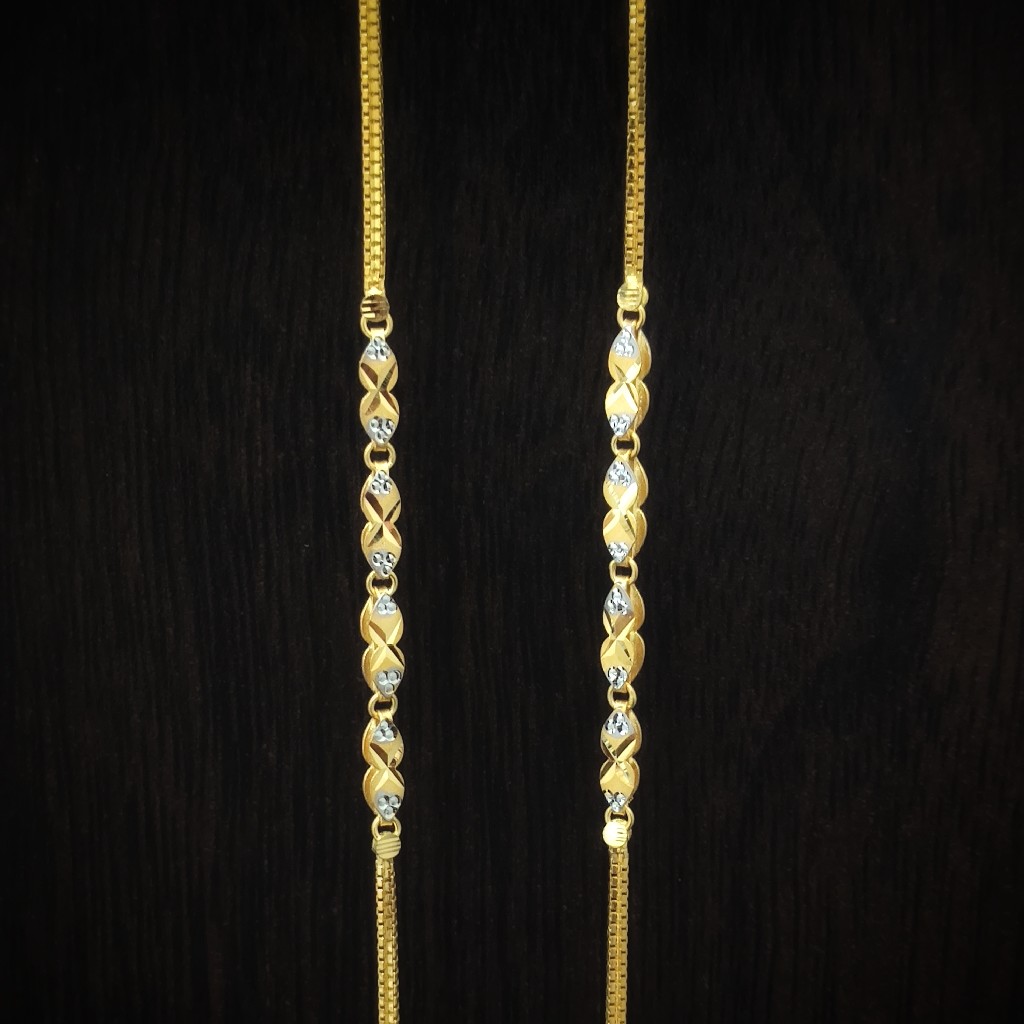 22 carat gold fancy ladies chain - Image 2