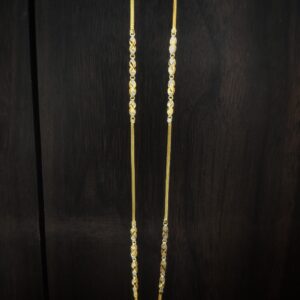 22 carat gold fancy ladies chain