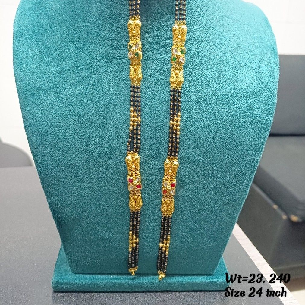 916 Gold Antique Mangalsutra - Image 2