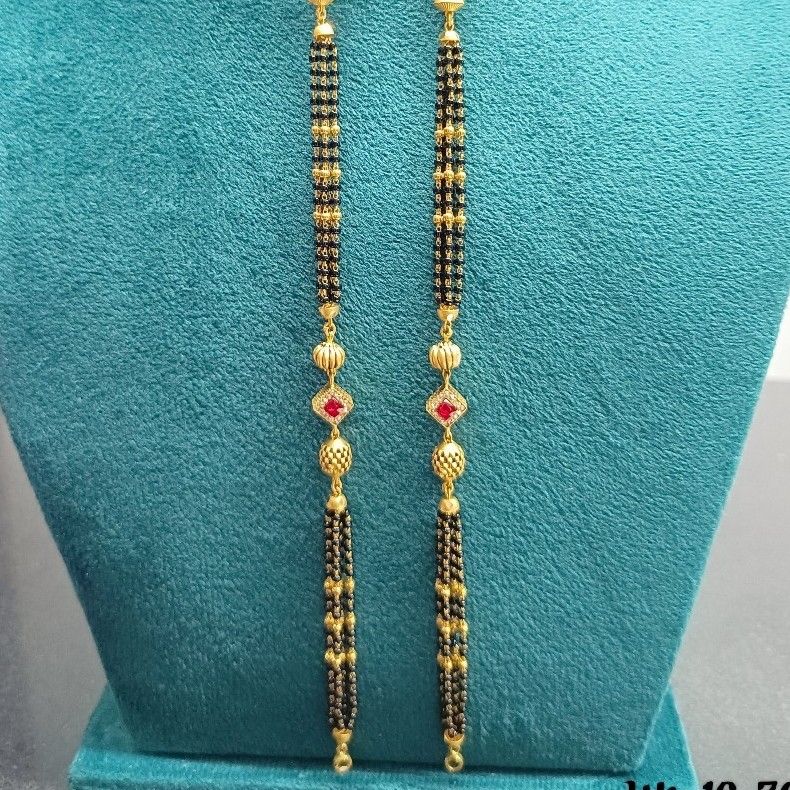 22crt Gold Antique Mangalsutra - Image 2