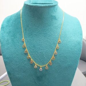 22crt Gold Fancy Tanmaniya