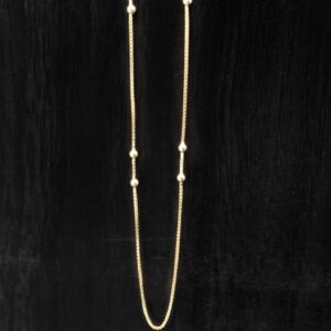 916 GOLD LIGHT WEIGHT CHAIN(2.520)