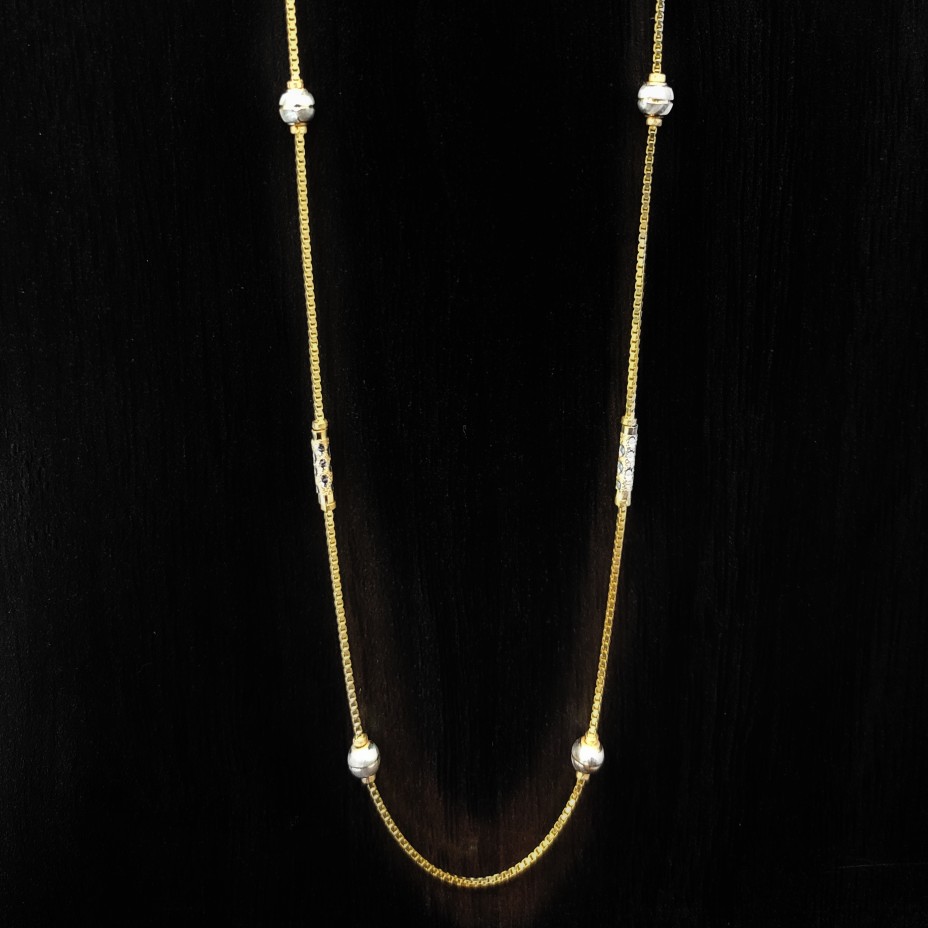 916 FANCY LIGHTWEIGHT PIPE BALL CHAIN(5.340) - Image 2