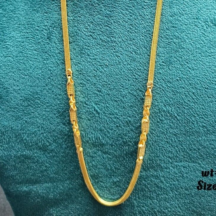 22crt Gold Fancy Chain - Image 2