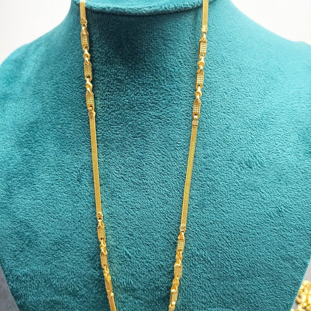 22crt Gold Fancy Chain