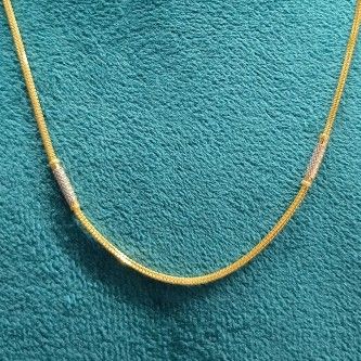 22crt Gold Fancy Chain - Image 2