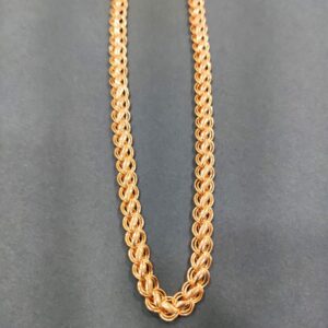 gold 916 Lotus chain