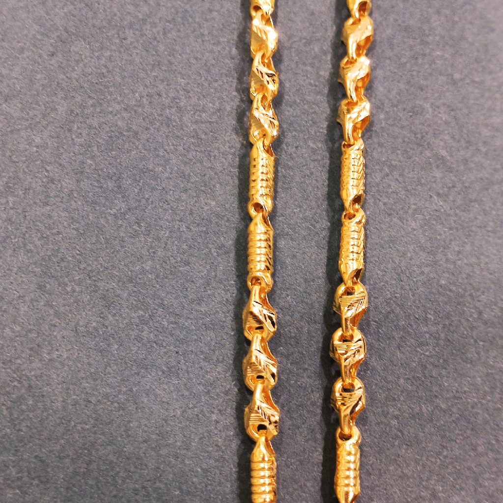 22 carat 916 gold choko chain - Image 2