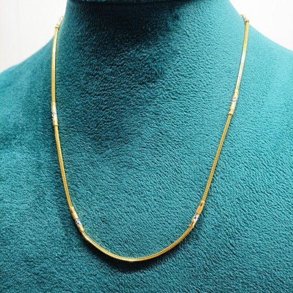 916 Gold fancy chain