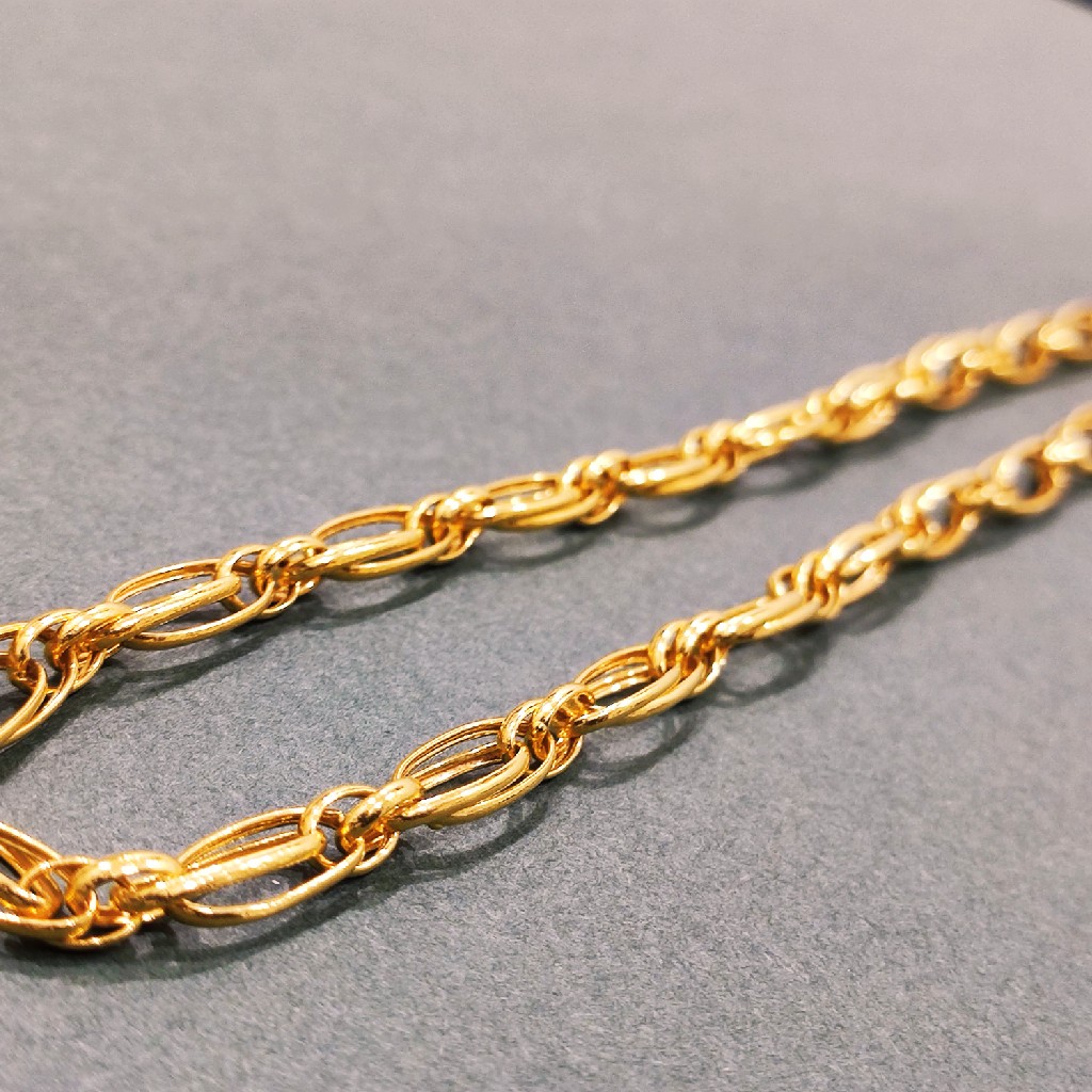916 gold hollow chain - Image 2
