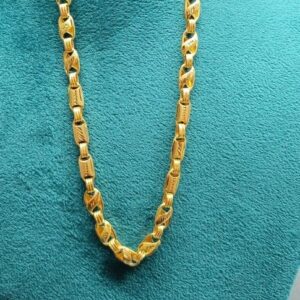 22crt Gold Hollow Chain