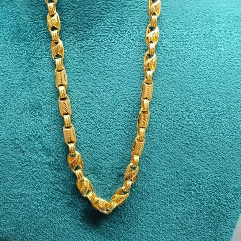 22crt Gold Hollow Chain - Image 2