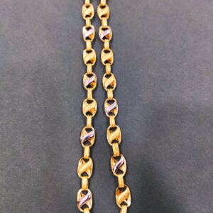 916 gold indo lotus chain