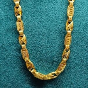 22crt Gold Hollow Chain