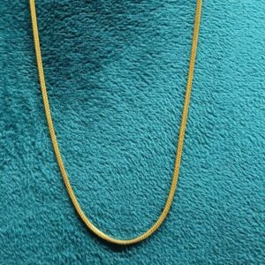 22crt Gold Light Weight Chain