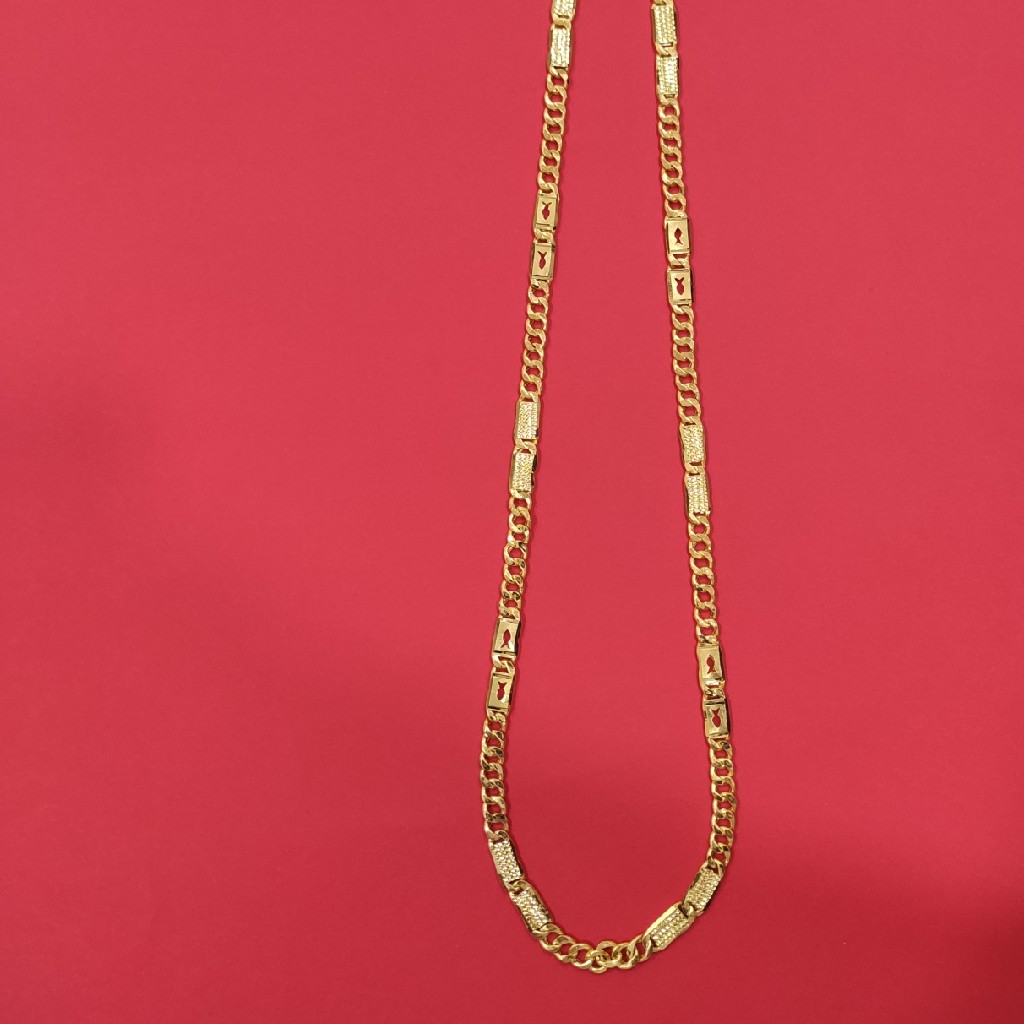 22 carat 916 Hollow Karab Navabi chain - Image 2