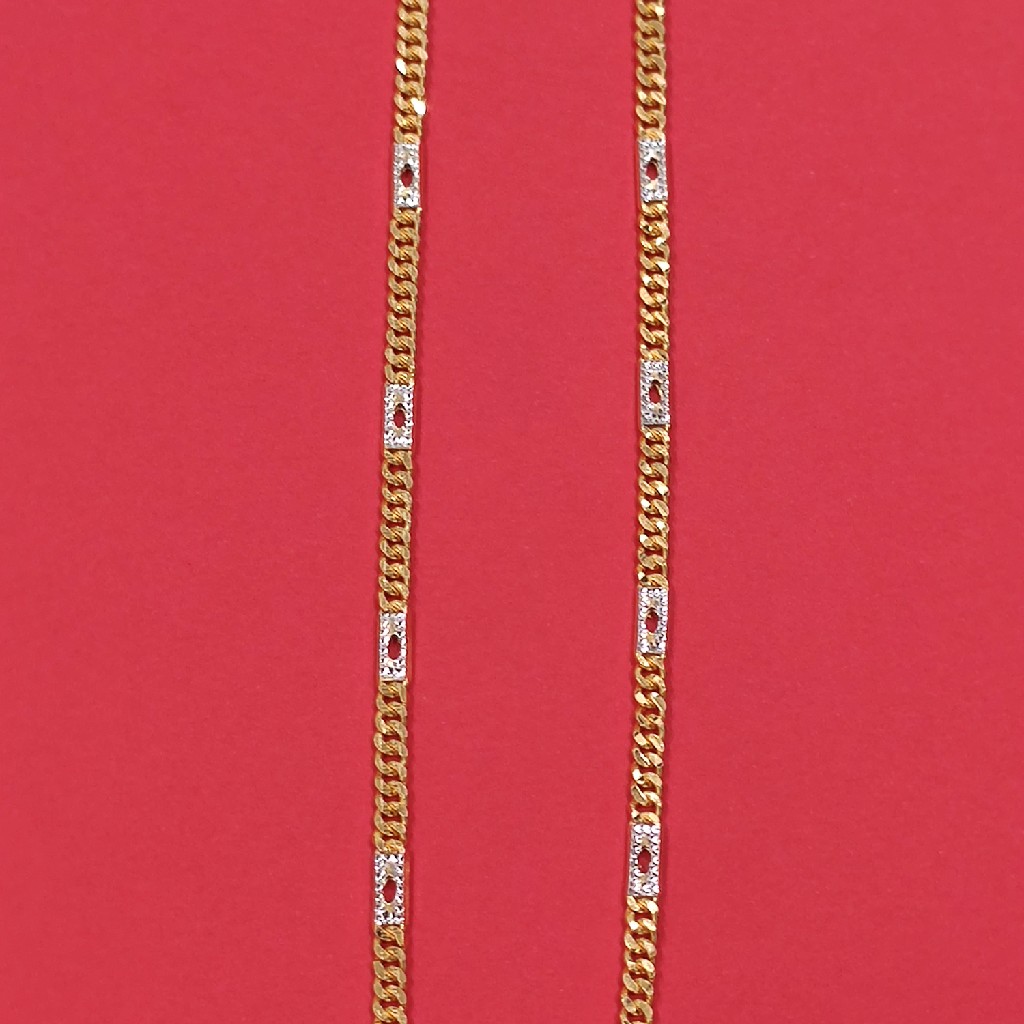 22k 916 gold solid karab Navabi chain - Image 2