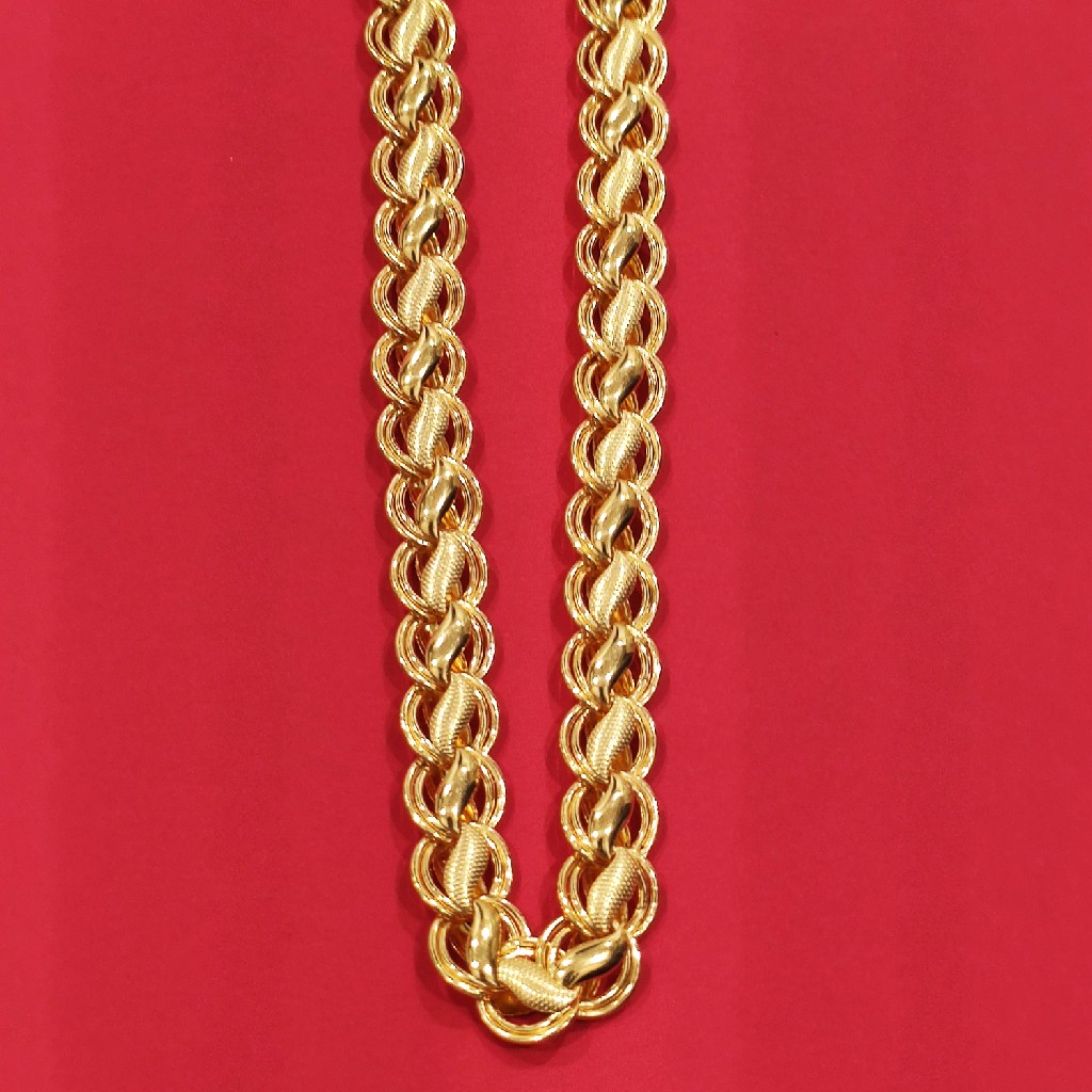 22k 916 gold gents chain
