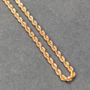 22 carat 916 gold lightweight chain