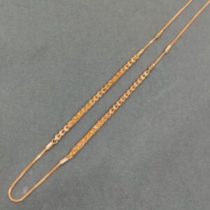 22 carat 916 gold fancy chain