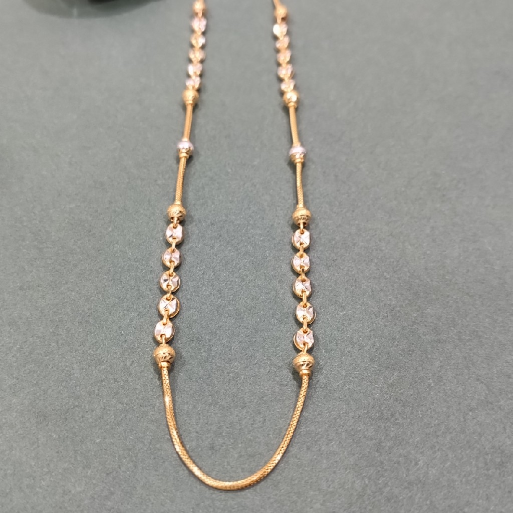 22K 916 fancy gold chain - Image 4