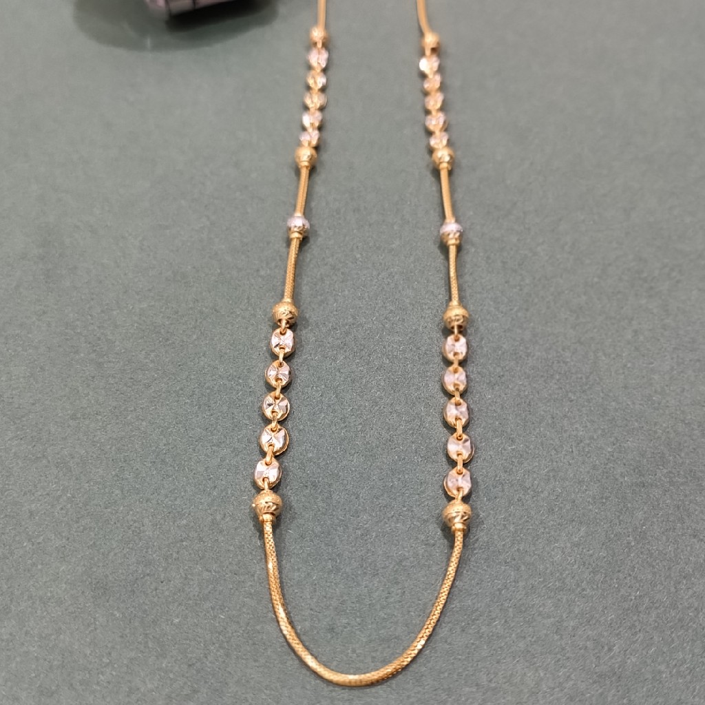 22K 916 fancy gold chain - Image 3