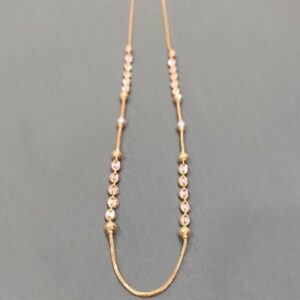22K 916 fancy gold chain
