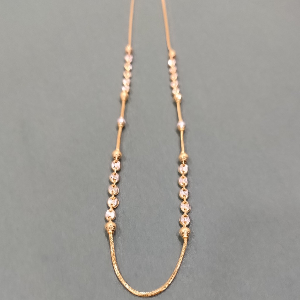 22K 916 fancy gold chain - Image 2