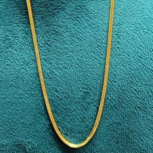 22crt Gold Machine Chain