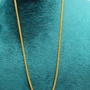 22crt Gold Machine Chain