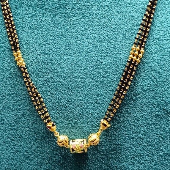 22crt Gold Antique Mangalsutra - Image 2