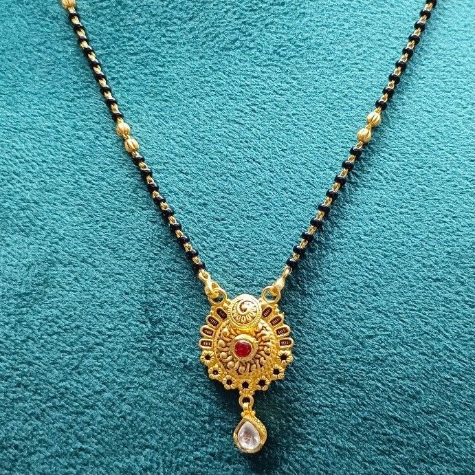 916 Gold Antique Mangalsutra - Image 2