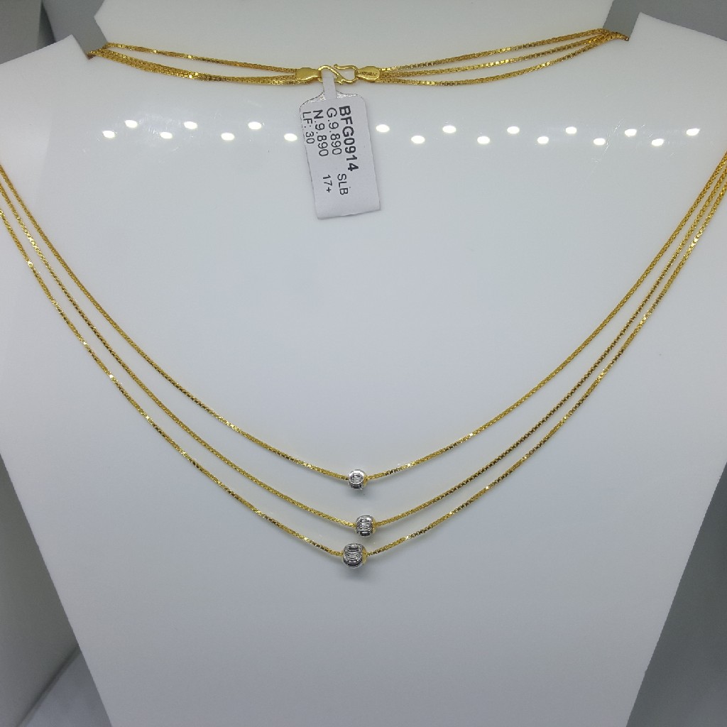 916 Gold Bombay fancy Chain BFG - Image 4