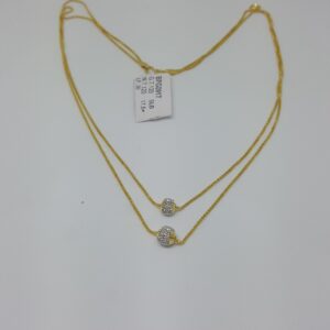 22KT Gold Bombay fancy Chain BFG