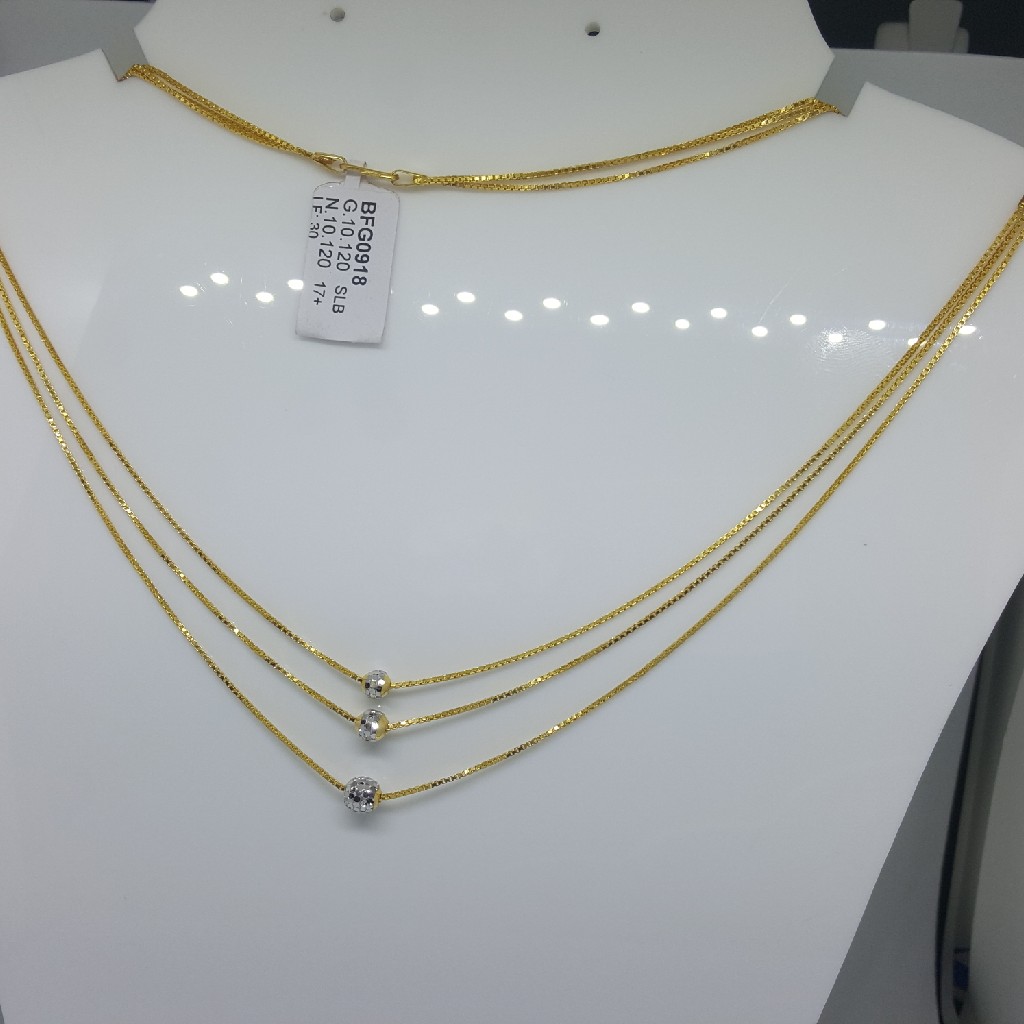 916 Gold Bombay fancy Chain BFG - Image 2
