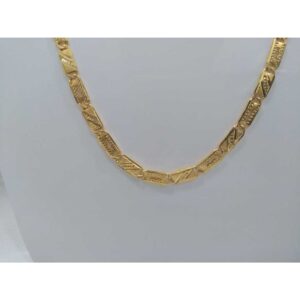916 gold hollow nawabi chain