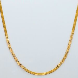916 gold modern handmade chain