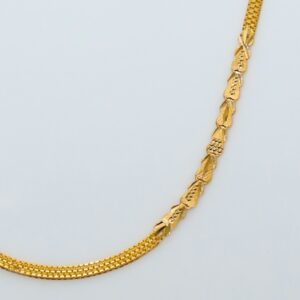 916 gold modern handmade chain