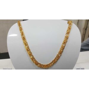 916 Natural Gold Ladies Indo Italian Chain