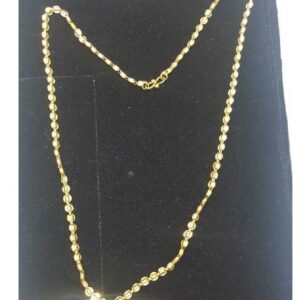 916 Gold Hollow Machine Chain